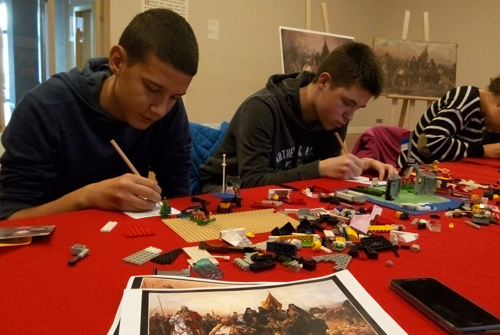 Test run in the Gallery of Matica srpska